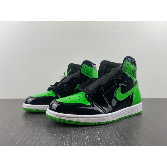 Jordan 1 Retro High Pine Green Black Men's - 555088-030