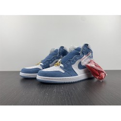 Jordan 1 High OG Denim (Women's) - DM9036-104