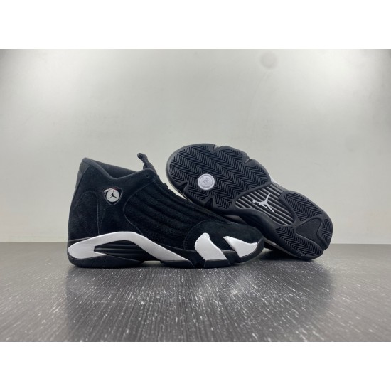 Air Jordan 14 Black White 487471-016