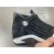 Air Jordan 14 Black White 487471-016