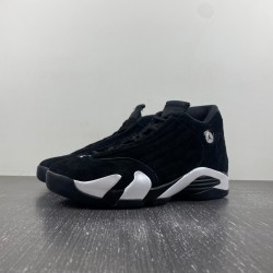 Air Jordan 14 Black White 487471-016