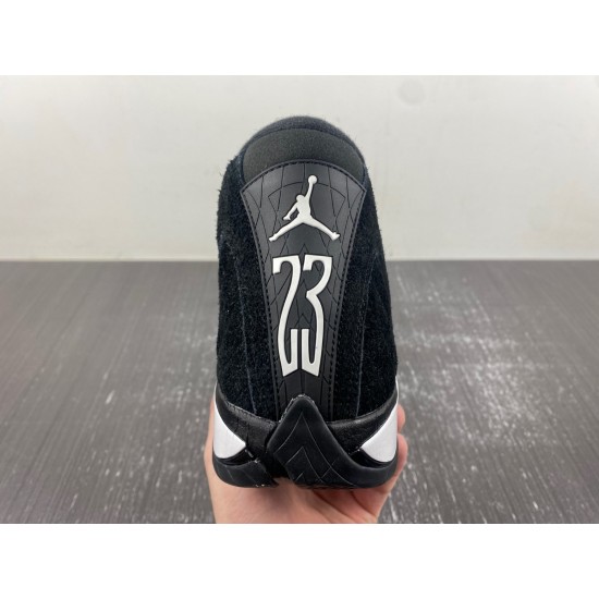 Air Jordan 14 Black White 487471-016