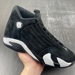 Air Jordan 14 Black White 487471-016