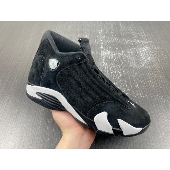 Air Jordan 14 Black White 487471-016