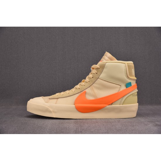 OFW X NIKE BLAZER MID ALL HALLOWS EVE AA3832-700