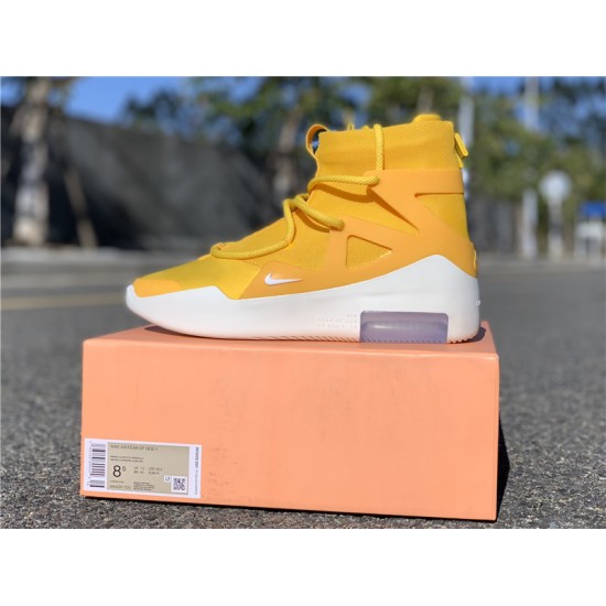 NIKE FEAR OF GOD 1 YELLOW AR4237-700