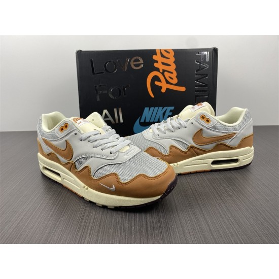 NIKE AIR MAX 1 PATTA WAVES MONARCH (WITH BRACELET) DH1348-001