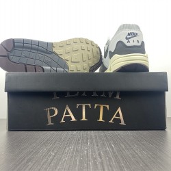 PATTA X NIKE AIR MAX 1 BLACK WHITE GREY DH1348-002