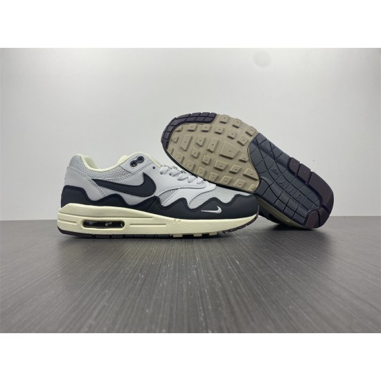 PATTA X NIKE AIR MAX 1 BLACK WHITE GREY DH1348-002