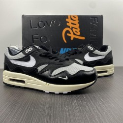 NIKE AIR MAX 1 PATTA WAVES BLACK (WITH BRACELET) DQ0299-001