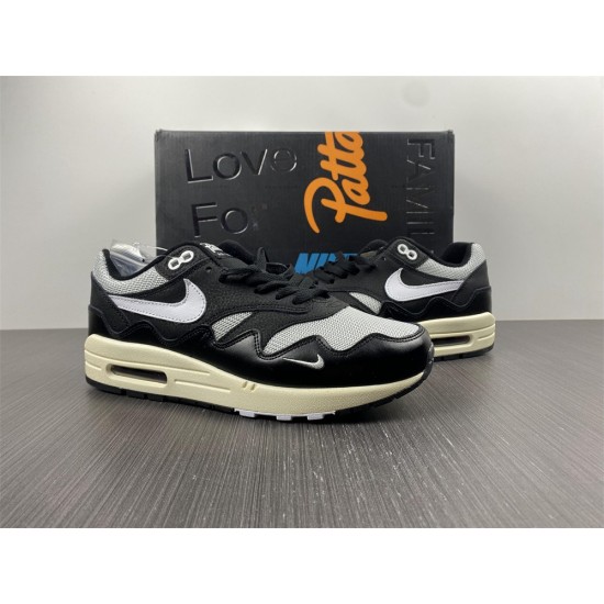 NIKE AIR MAX 1 PATTA WAVES BLACK (WITH BRACELET) DQ0299-001