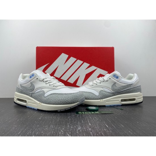 NIKE AIR MAX 1 SAFARI SUMMIT WHITE FB5059-100