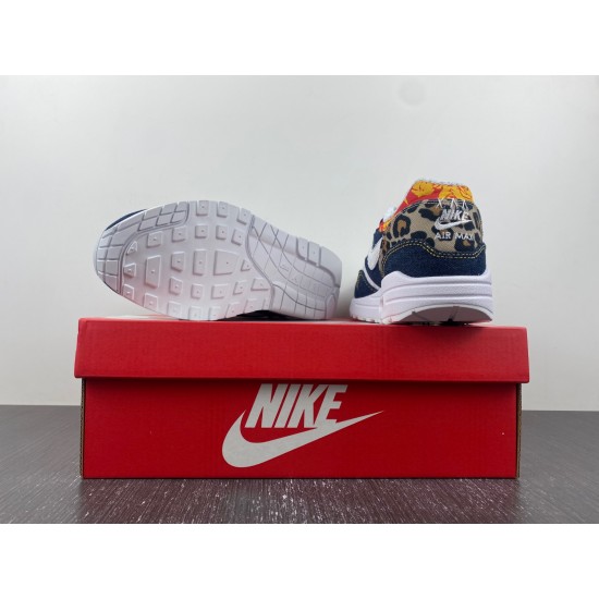 NIKE AIR MAX 1 "DENIM LEOPARD" FJ4452-432