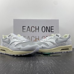 PATTA NIKE AIR MAX 1 WHITE SILVER DQ0299-100