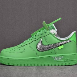 NIKE AIR FORCE 1 LOW OFW LIGHT GREEN SPARK DX1419-300