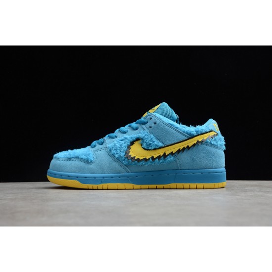 Grateful Dead x N SB Dunk Low Sky Blue Yellow CJ5378-400