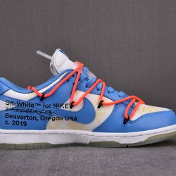 Nike Dunk Low Off-White Futura UNC Men's - DD0856-403