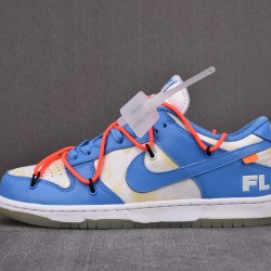 Nike Dunk Low Off-White Futura UNC Men's - DD0856-403