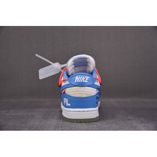 Nike Dunk Low Off-White Futura UNC Men's - DD0856-403