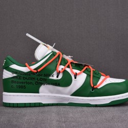 Off-White x Dunk Low 'Pine Green' - CT0856 100