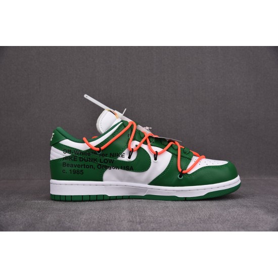 Off-White x Dunk Low 'Pine Green' - CT0856 100