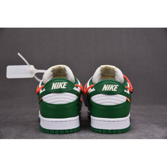 Off-White x Dunk Low 'Pine Green' - CT0856 100