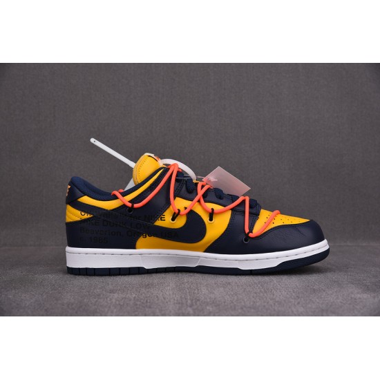 Off-White x Dunk Low 'University Gold' - CT0856 700