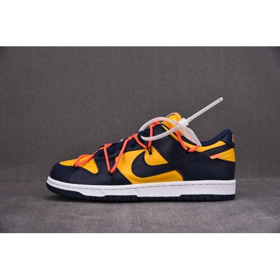 Off-White x Dunk Low 'University Gold' - CT0856 700