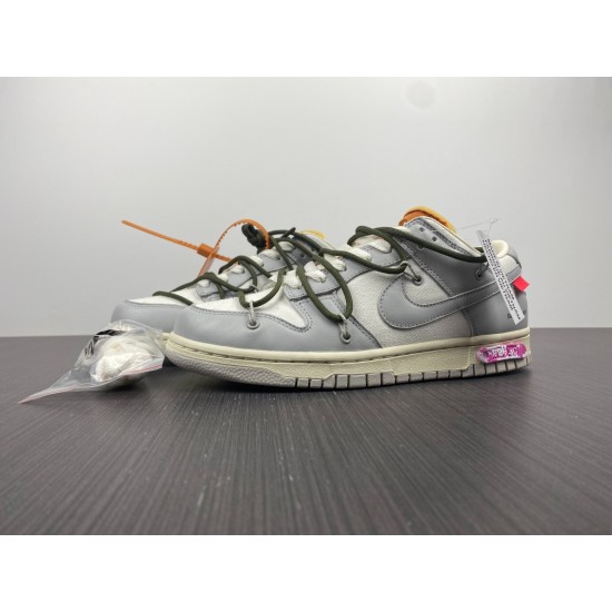 Nike Dunk Low Off-White Lot 22 Men's DM1602-124 