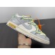 Nike Dunk Low Off-White Lot 43 Men's DM1602-128 