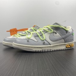 Nike Dunk Low Off-White Lot 43 Men's DM1602-128 