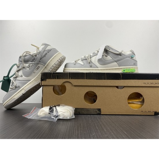 Off White X Dunk Low 'Lot 42 Of 50' - Nike - DM1602 117