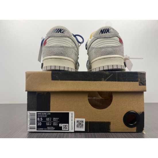 Nike Dunk Low Off-White Lot 18 Men's DJ0950-112