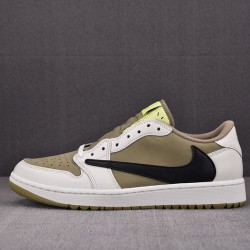 Travis Scott Air Jordan 1 Low Golf Olive FZ3124-200