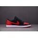 Jordan 1 Low Black Gym Red Men's - 553558-610