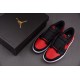 Jordan 1 Low Black Gym Red Men's - 553558-610