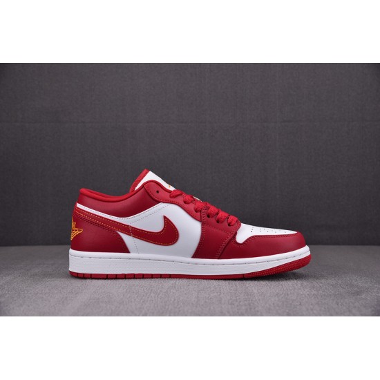 Jordan 1 Low Cardinal Red Men's - 553558-607