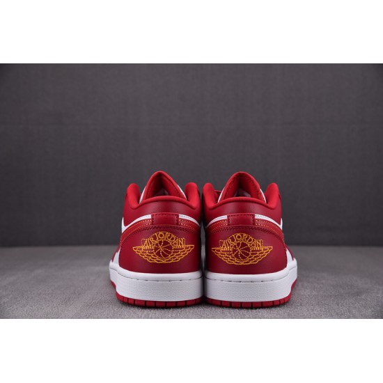 Jordan 1 Low Cardinal Red Men's - 553558-607