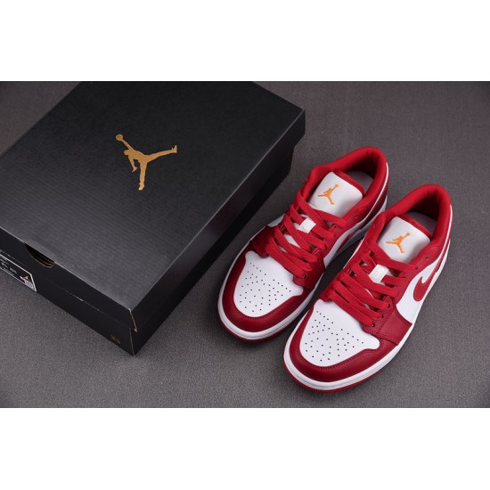 Jordan 1 Low Cardinal Red Men's - 553558-607