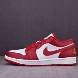 Jordan 1 Low Cardinal Red Men's - 553558-607