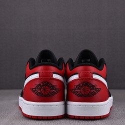 Jordan 1 Low Alternate Bred Toe Men's - 553558-066