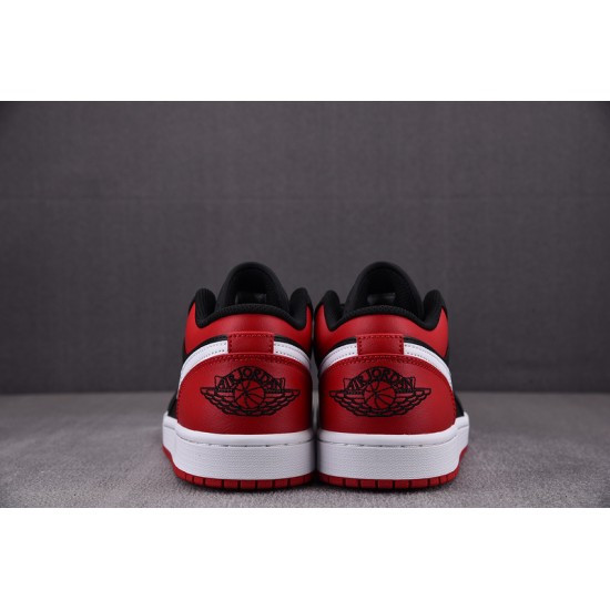 Jordan 1 Low Alternate Bred Toe Men's - 553558-066