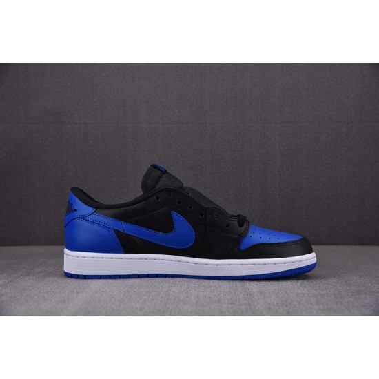 Air Jordan 1 Retro Low OG 'Royal' - 705329 004 - Black