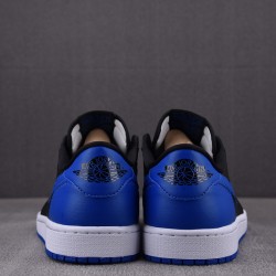 Air Jordan 1 Retro Low OG 'Royal' - 705329 004 - Black