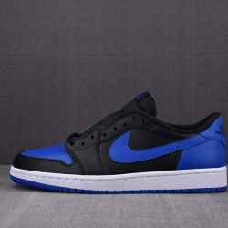 Air Jordan 1 Retro Low OG 'Royal' - 705329 004 - Black