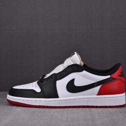 Jordan 1 Retro Low OG Black Toe (2023) Men's CZ0790-106