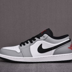 Jordan 1 Low Light Smoke Grey Men's 553558-030