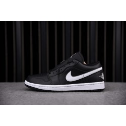 Jordan 1 Low Black White (Women's) - AO9944-001