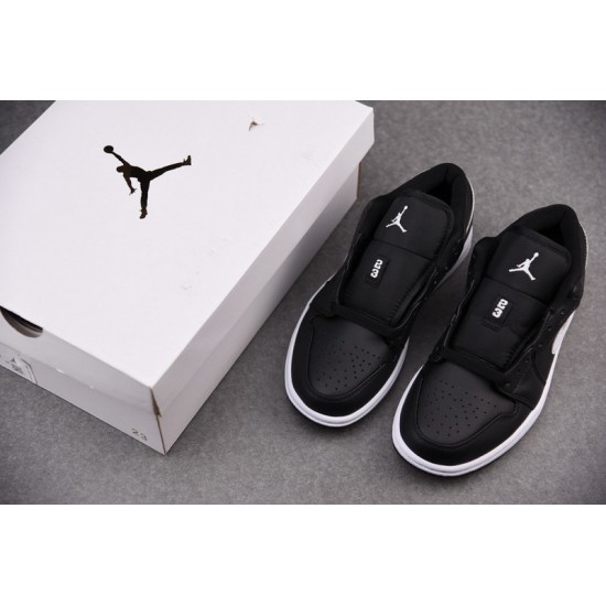 Jordan 1 Low Black White (Women's) - AO9944-001