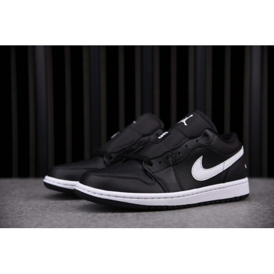 Jordan 1 Low Black White (Women's) - AO9944-001